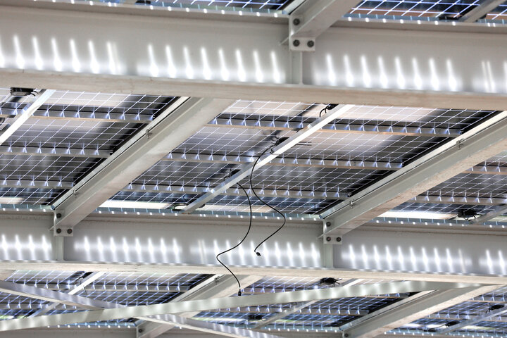 Semi-transparent photovoltaic modules