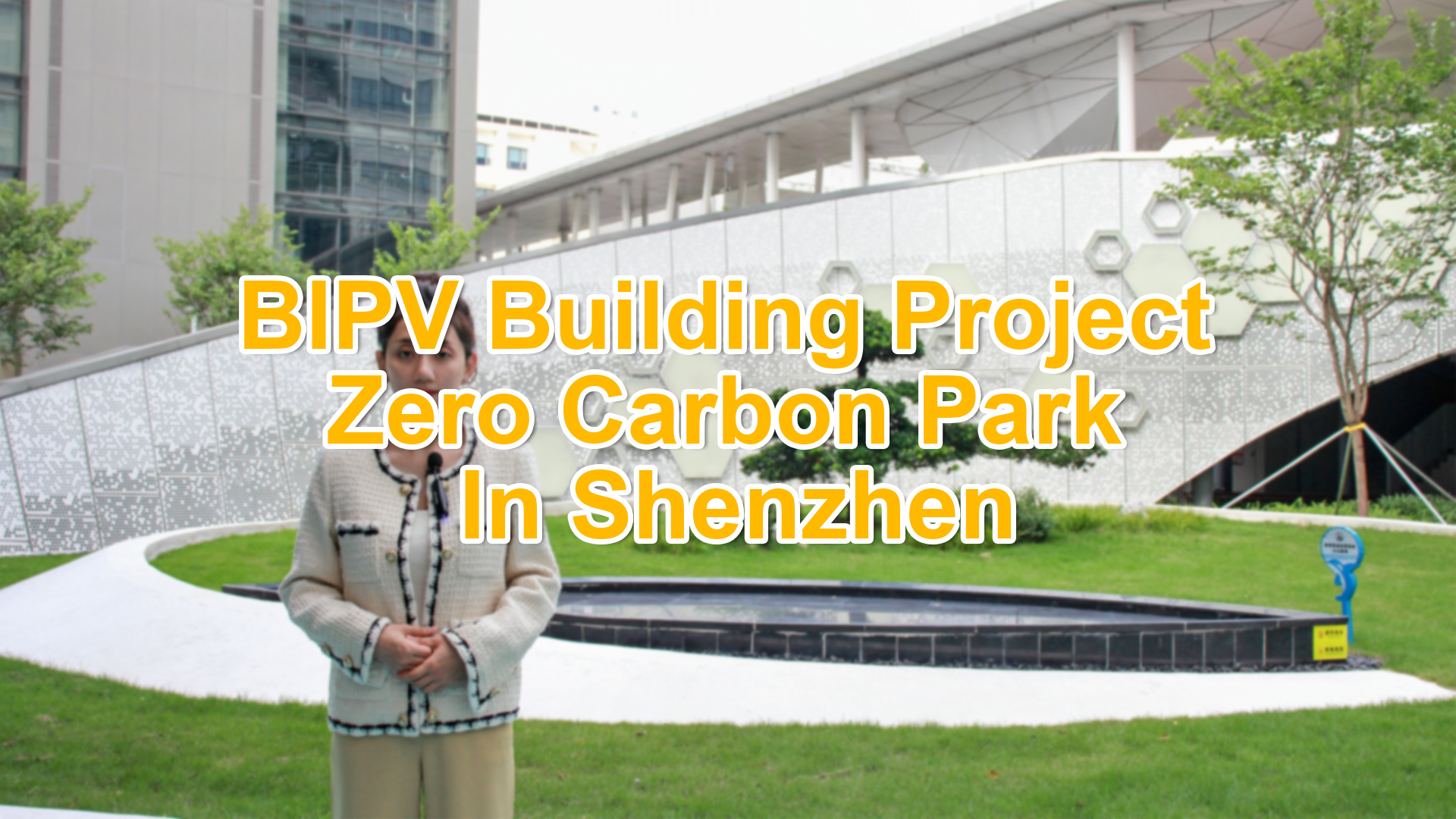 BIPV Building Project Zero Carbon Park In Shenzhen China