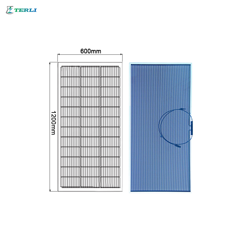 BIPV Curtain Wall System CdTe Solar Photovoltaic Glass Curtain Wall