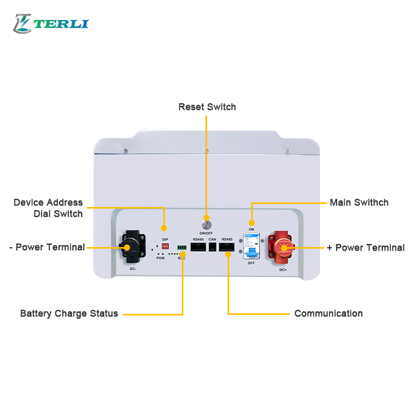 51.2V 10kw 200ah Lifepo4 High Quality Powerwall Home Lithium Battery