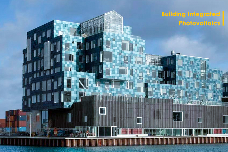 1 - solar photovoltaic glass can be used as a solar curtain wall cladding solution