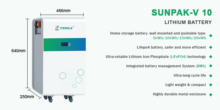 2 - 10kwh lithium battery details
