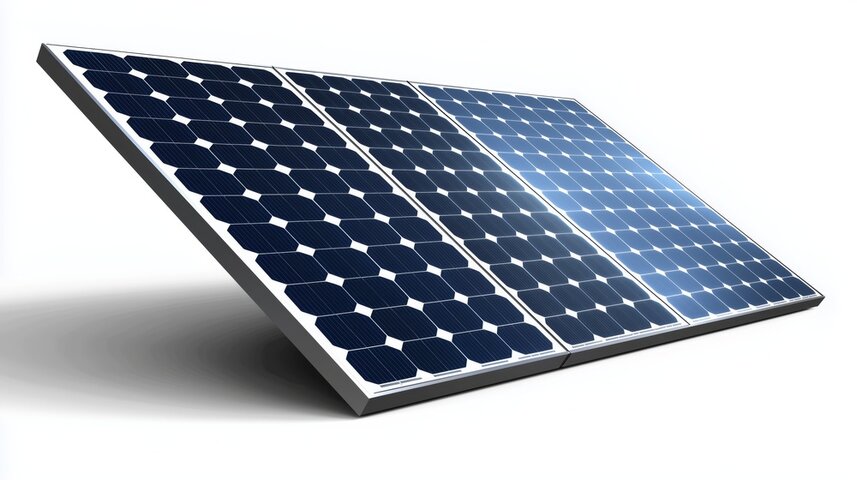 Modern Monocrystalline Solar Cell