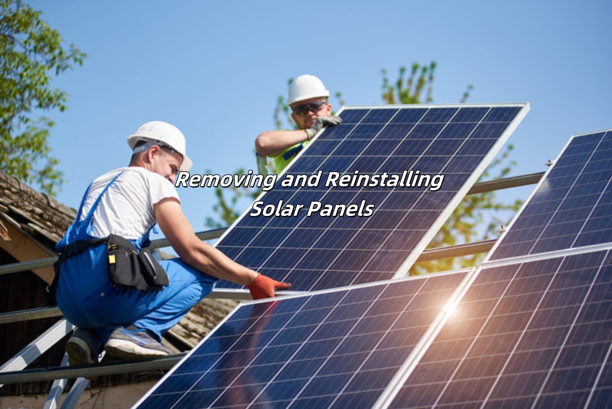 install solar panel