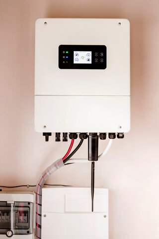 Solar Inverter. Hybrid Solar PV Inverter and Battery Energy Storage Controller