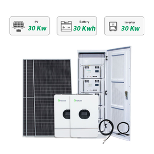 Cheap Price 30kw Solar System Hybrid with Battery Storage