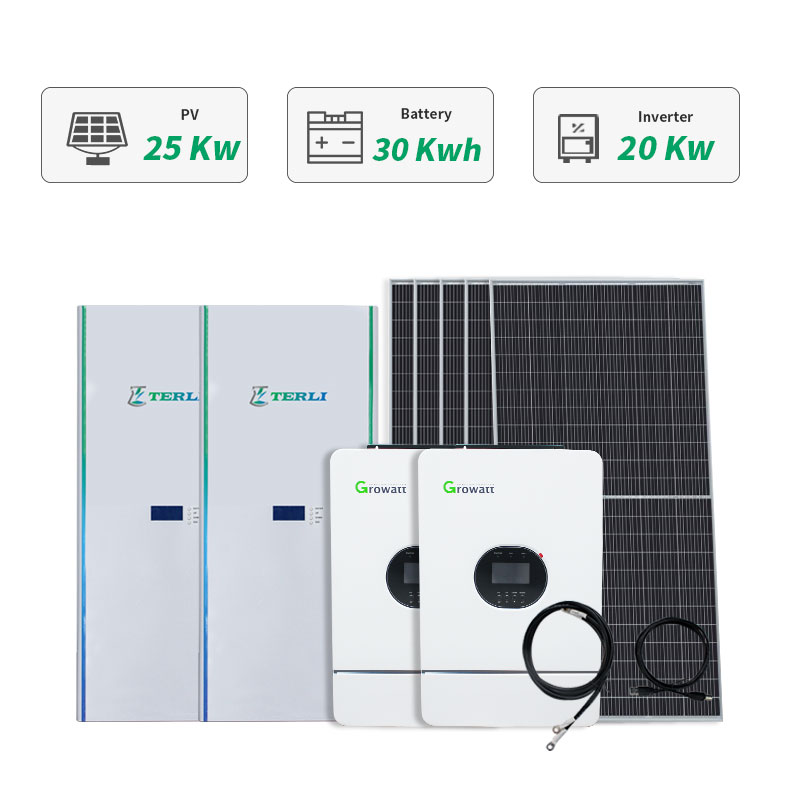 Complete Solar System 20kw Off-Grid Solar Power System