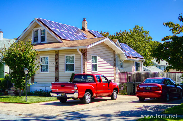 Home solar power generation