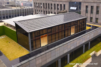 solar glass sunroom