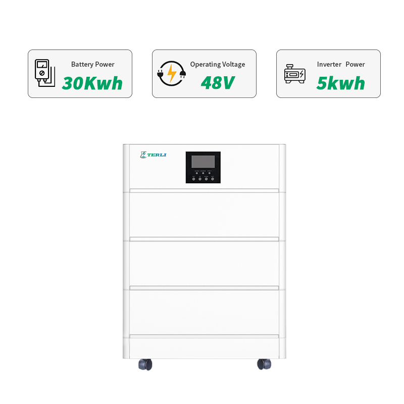 Terli All In One 30kwh Systems Lithium Lifepo4 Power Storage