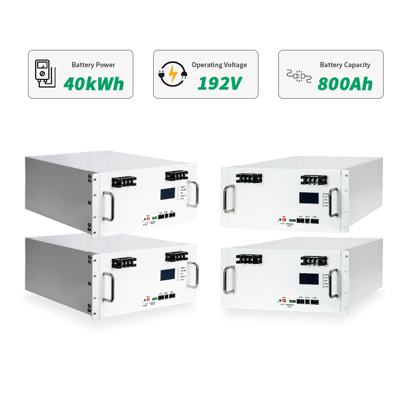 96V 20kw Solar Storage LiFePO4 Battery System