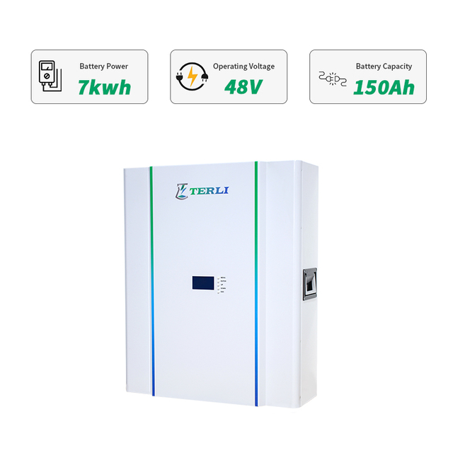 48V 150Ah Wall-mounted Home Powerwall For Solar System