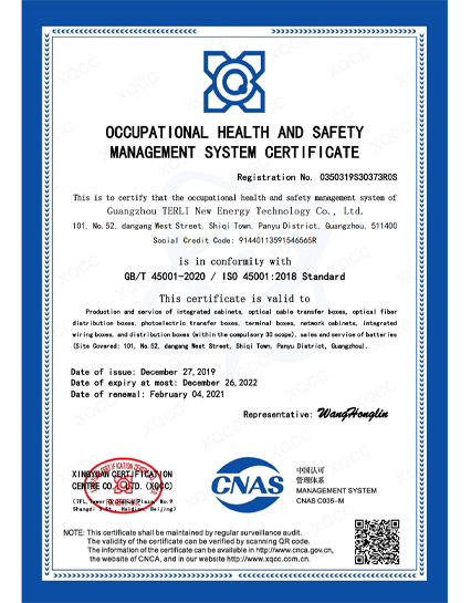 Occupational Health And Safety Management System Certificate.jpg