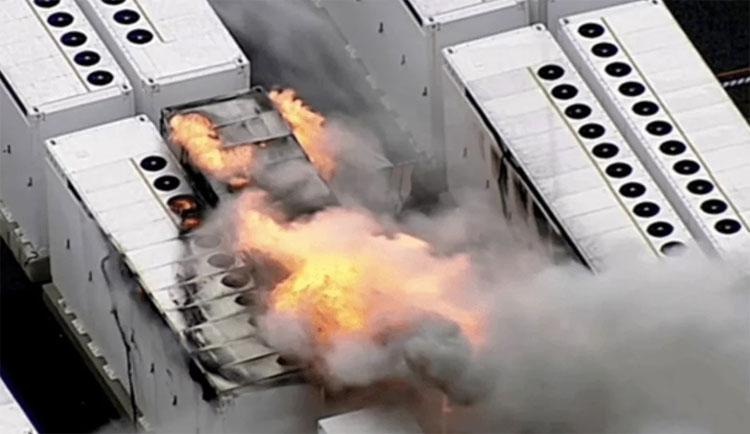Fire accidents in energy storage power stations