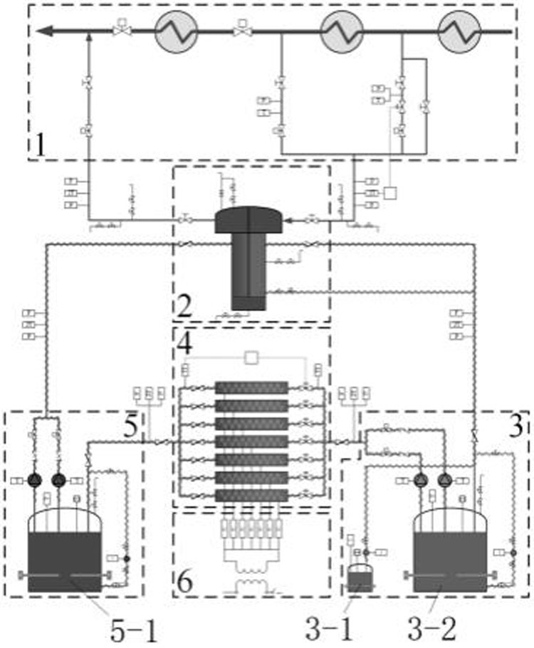 Steam heating melt salt energy storage