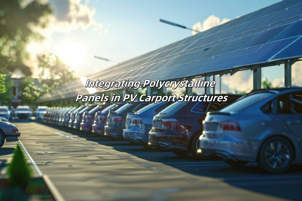 Integrating Polycrystalline Panels in PV Carport Structures: Design Considerations and Benefits