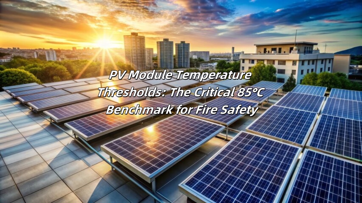 Understanding PV Module Temperature Thresholds: The Critical 85°C Benchmark for Fire Safety
