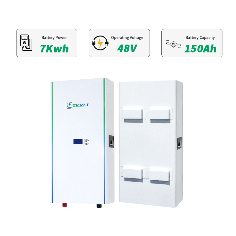 7kwh Battery Wall Mount Home Energy Storage Bank Battery Pack