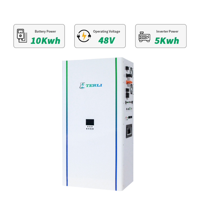 Terli 10Kwh All In One Power Wall Lithium Lifepo4 Storage Battery