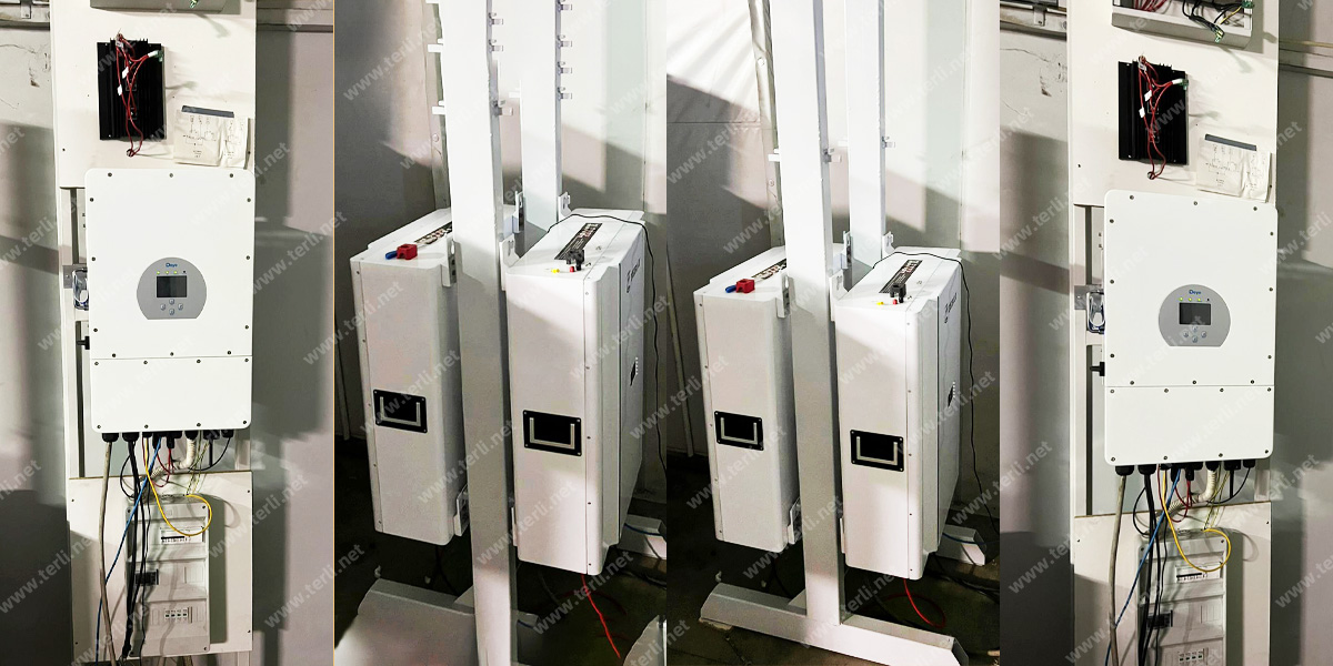 2 20kWh Home Energy Storage System with Deye Inverter in Italy