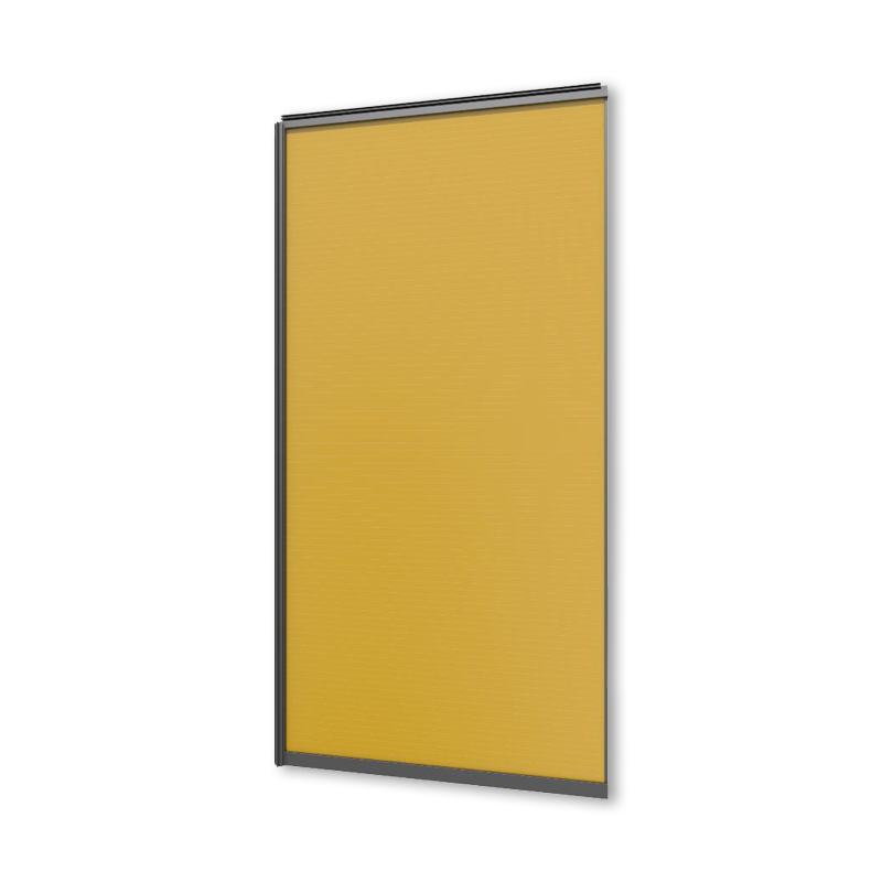yellow solar roof tiles