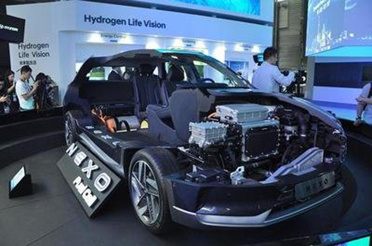 Hydrogen fuel vehicle