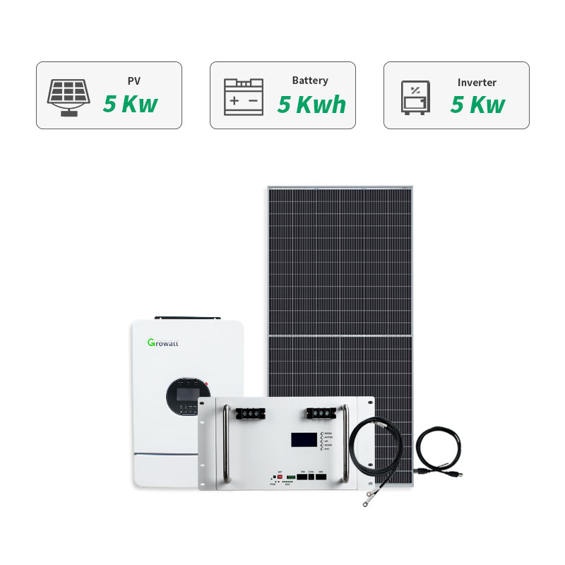 Commercial 100KW Off Grid Tied Solar Lithium Battery Energy System