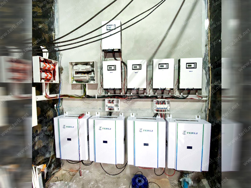 Cambodia 40kWh Solar Battery System for Commercial Restaurant Use (2)