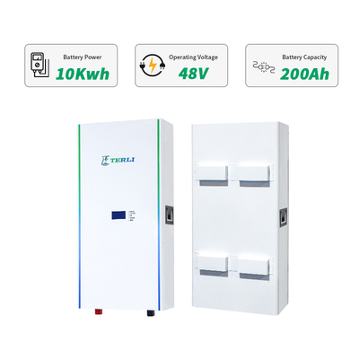 Terli Wall Mount 51.2V 200ah 10kw Solar Energy Storage Battery