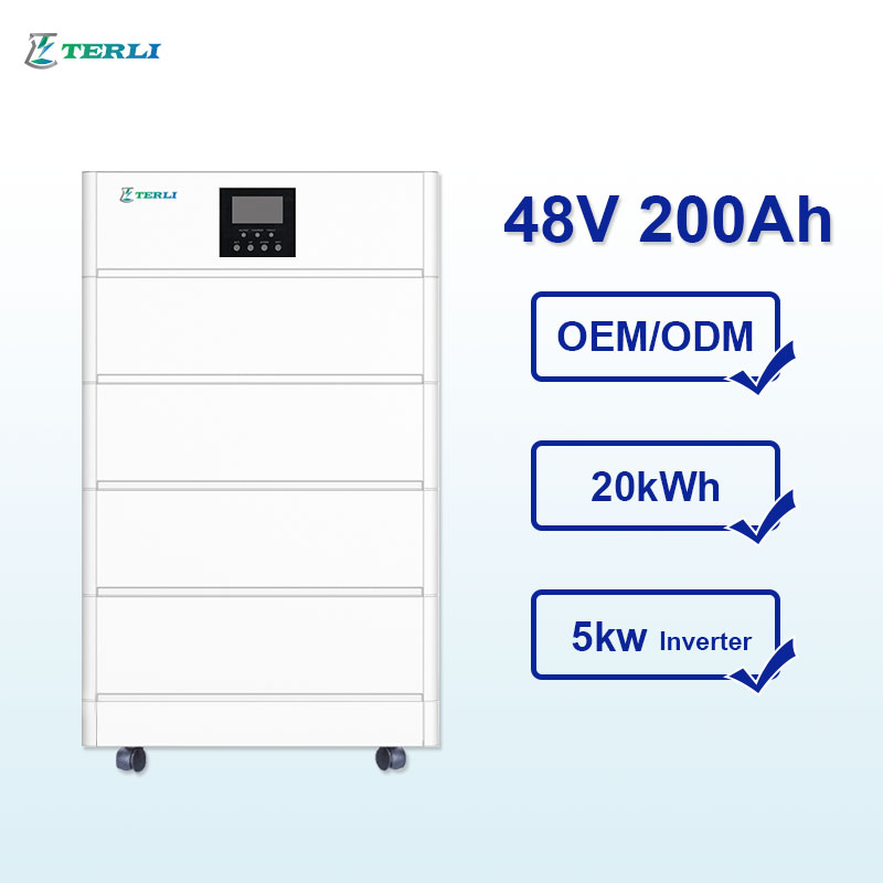  51.2V200ah Storage Power Supply Rack Mounted Rechargeable Battery