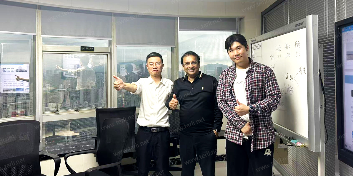 Indian Supplier Visits TERLI to Compare Monocrystalline and CdTe Solar Glass for Local Market (4)