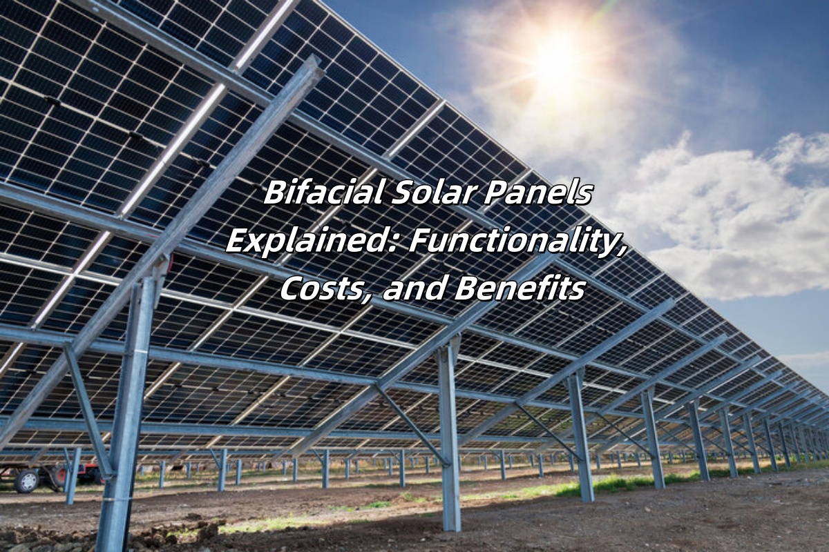 Bilateral solar panels