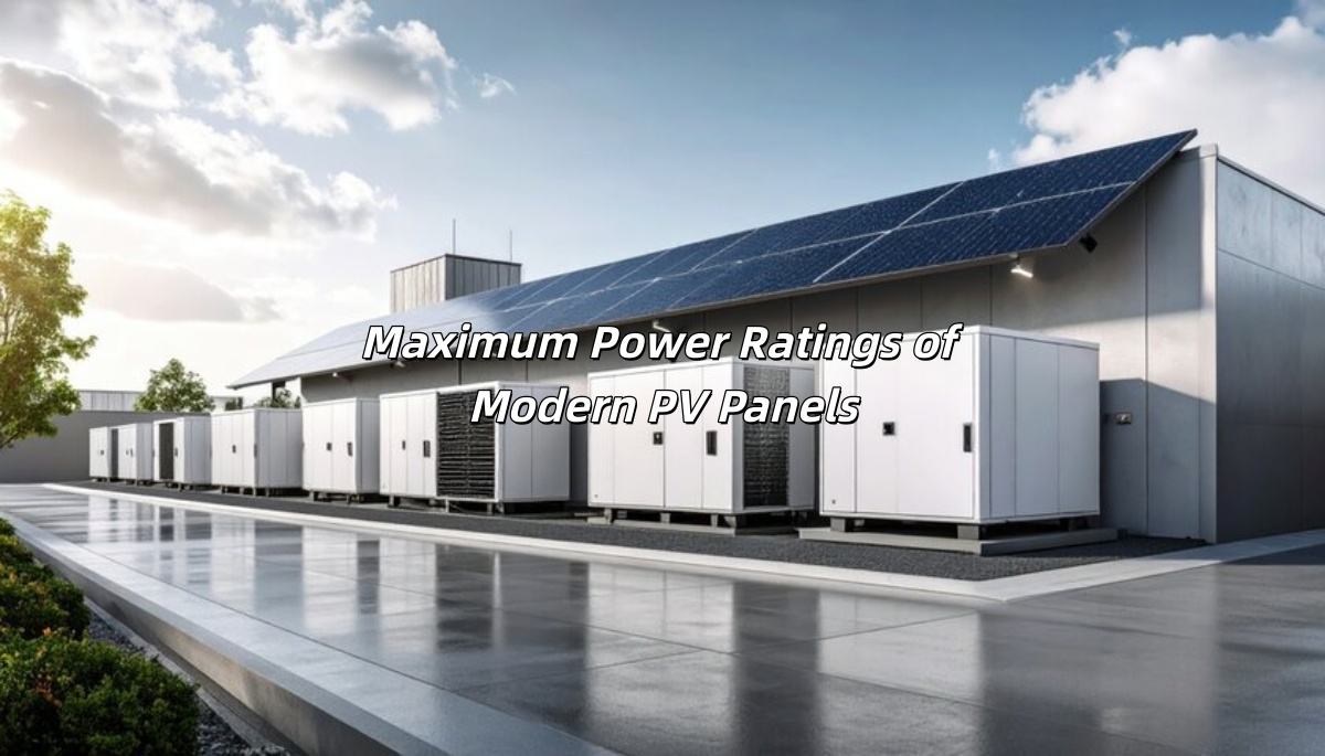 Maximum Power Ratings of Modern PV Panels: Understanding How Solar Panels Are Rated Up To Their Peak Capacity