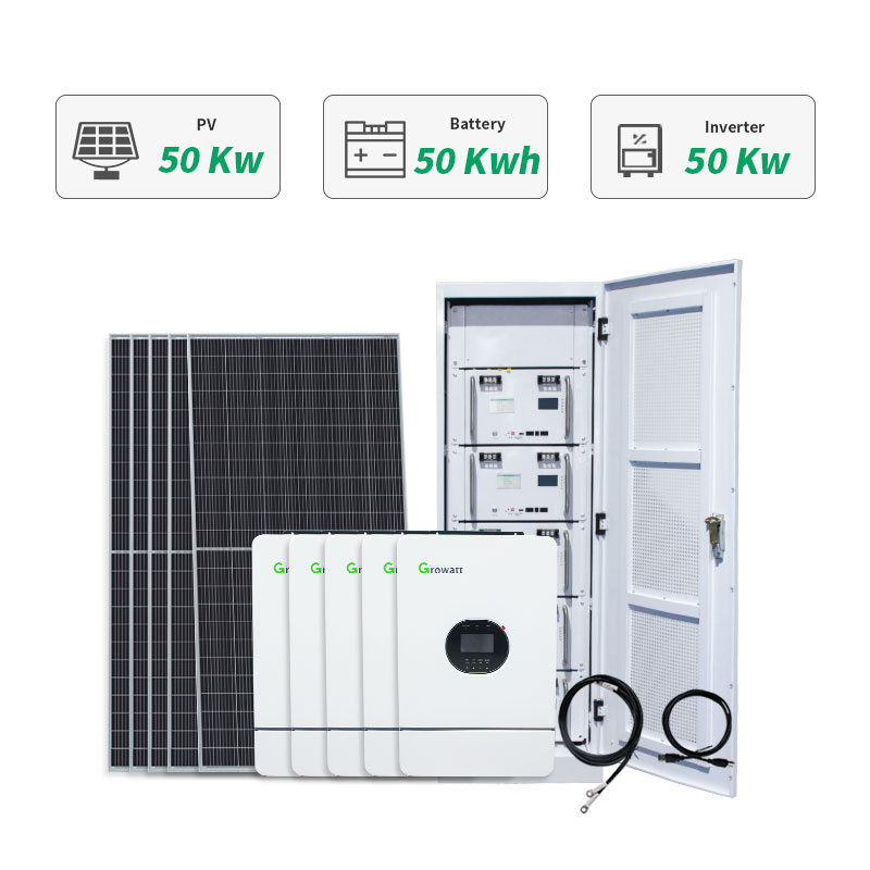 Complete 20KW Solar Off-grid Hybrid Solar Energy System for Home