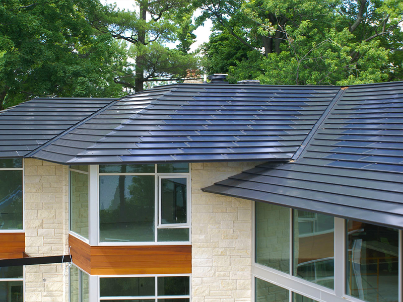 1 - Solar Roof Tile is a premium building-integrated photovoltaic (BIPV) product