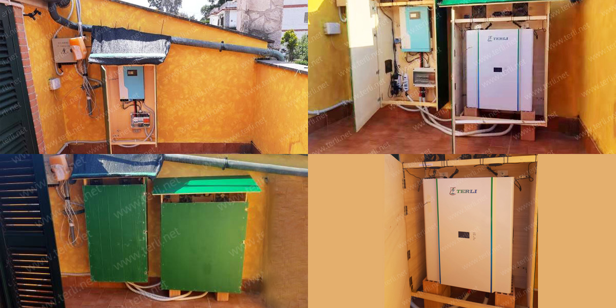 1 10kWh Outdoor Wall-Mounted Battery Installation in Italy