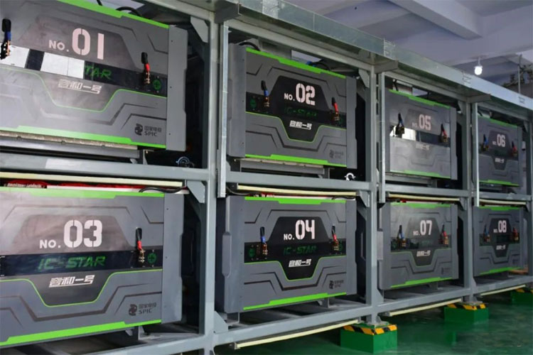 Iron chromium energy storage battery