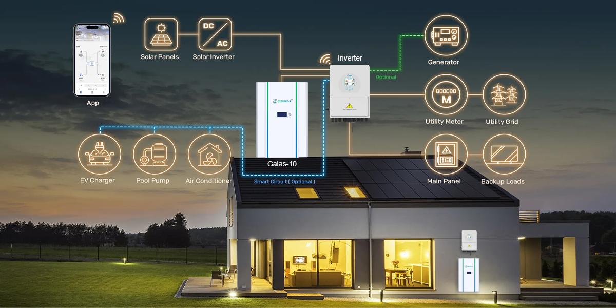 Terlis hot-selling 10kWh&ndash;15kWh wall-mounted Lithium battery systems