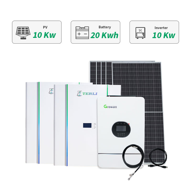 10KW Complete Solar System Generator Off Grid Photovoltaic 