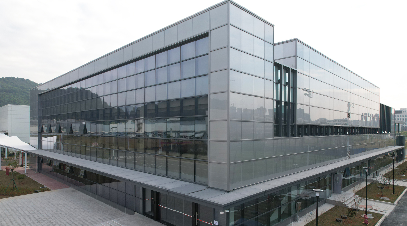 BIPV Project Solar Glass Curtain Wall in China