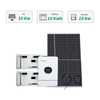 Home Use 5kw Photovoltaic Solar Power System Hybrid off Grid Kit 