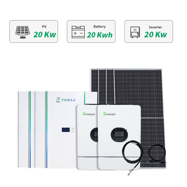Complete Solar System 20kw Off-Grid Solar Power System