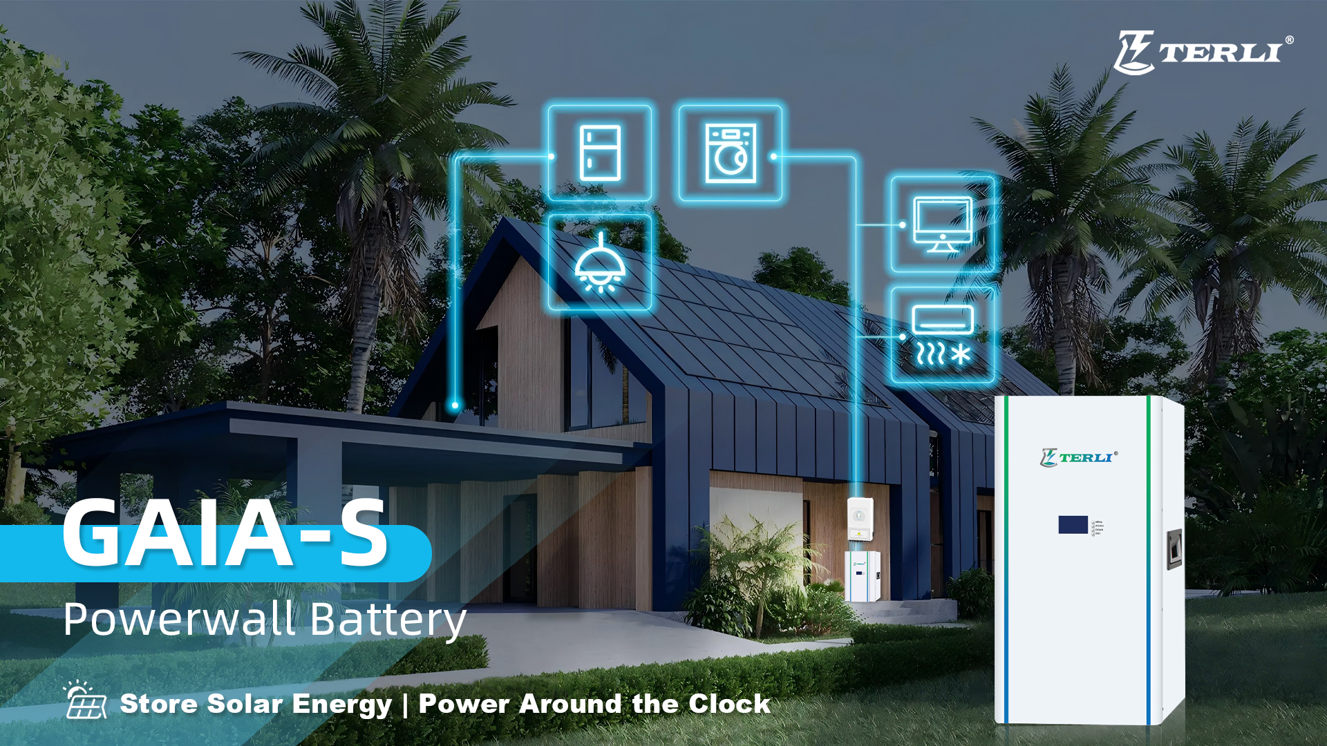 Terlis Standard 10kWh&ndash;15kWh Home Battery System