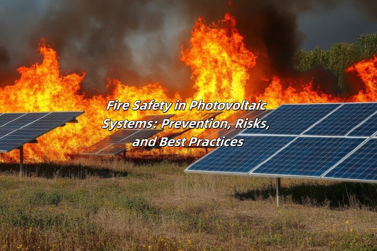 Comprehensive Guide to Fire Safety in Photovoltaic Systems: Prevention, Risks, and Best Practices